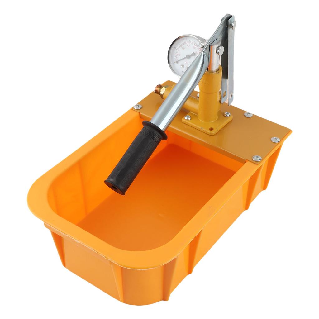 Hydrostatic Pump Tester Hydraulic Manual Water Pressure Test Pump Manual Pipe Leak Detector with Gauge