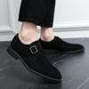 Herrenschuhe in Übergröße neue Lederschuhe Mode mattes Leder spitz zulaufende Lederschuhe Außenhandel Trend Gentleman Fuß Freizeitschuhe