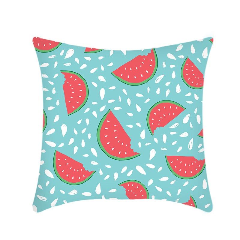 Kissenbezug für Sofa, Zuhause, mit Obst, Zitrone, Eiscreme, Eis am Stiel, klein, frisch und süß