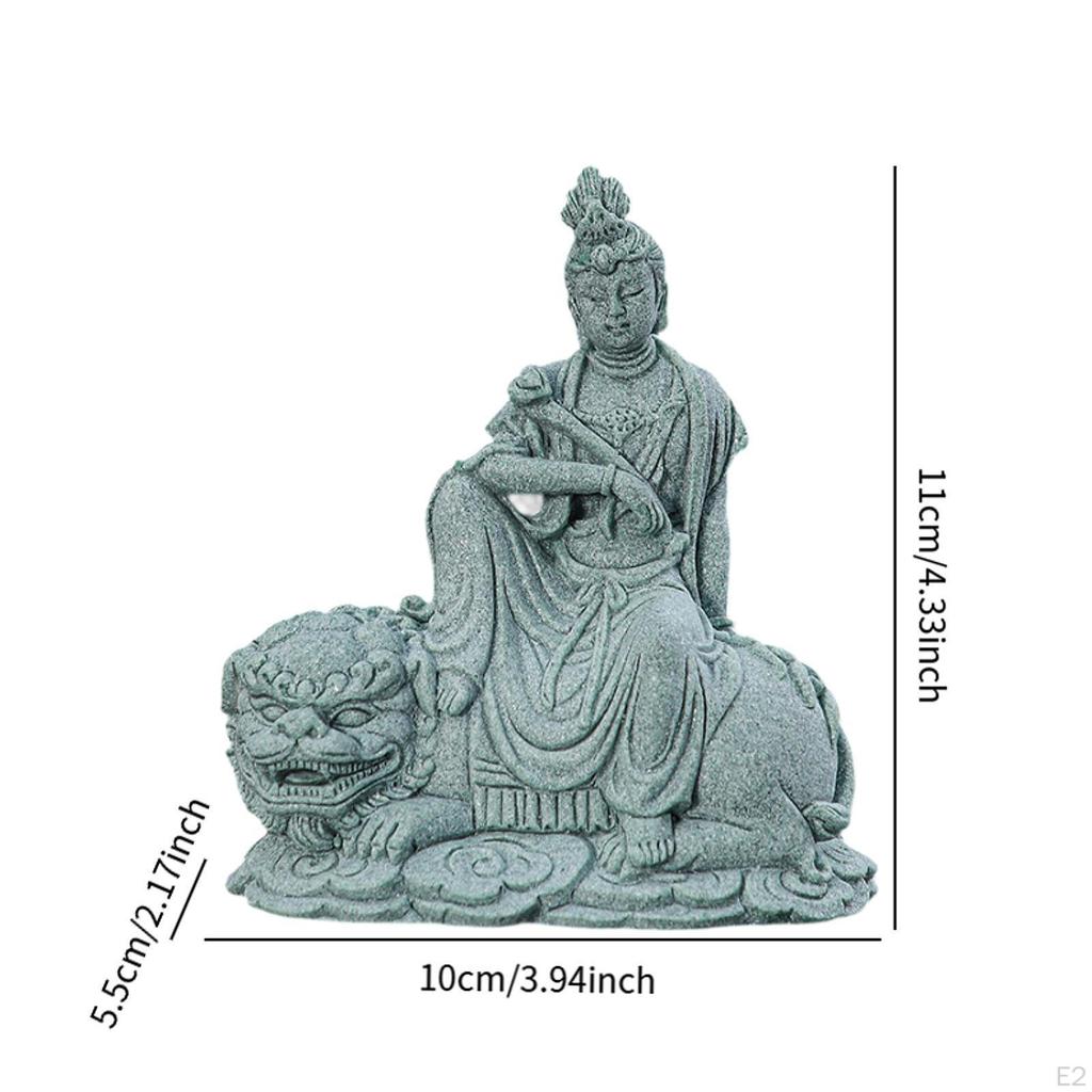 Buddha-Figur für Unterwasserdekoration im Büro oder Wohnbereich