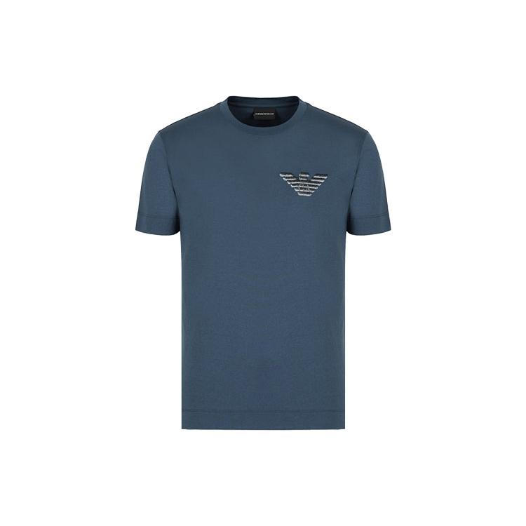 EMPORIO ARMANI T-Shirts Men's Crew Neck Moderate 3L1TFJ-1JSAZ-0558