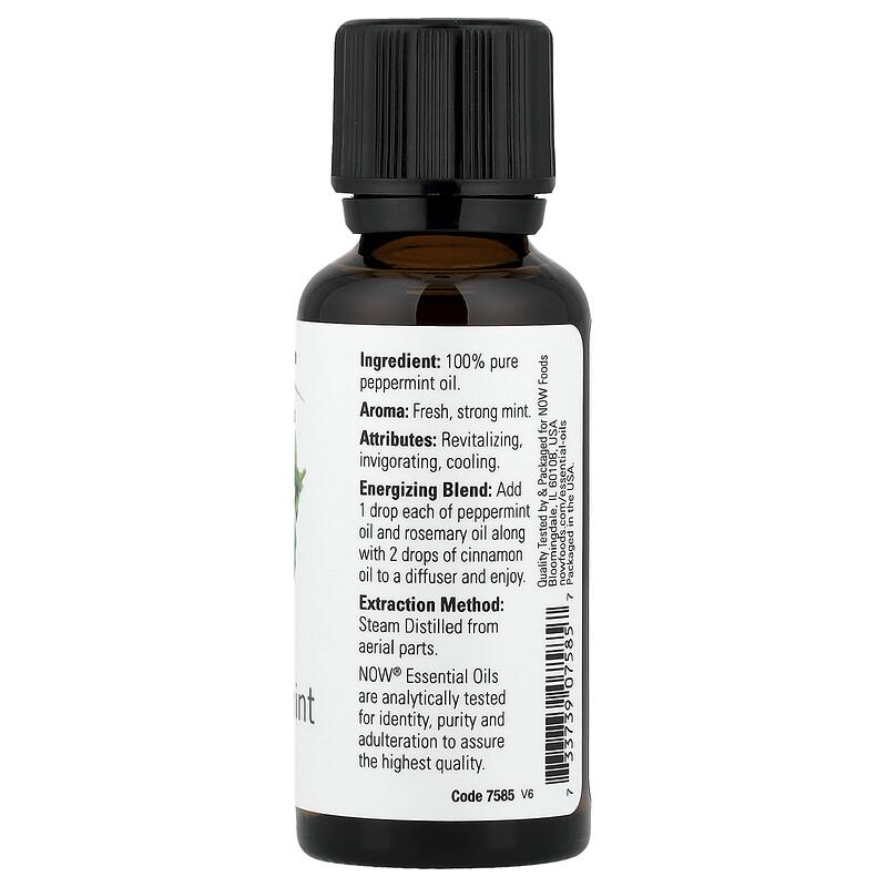 Essential Oils, Peppermint, 1 fl oz (30 ml)