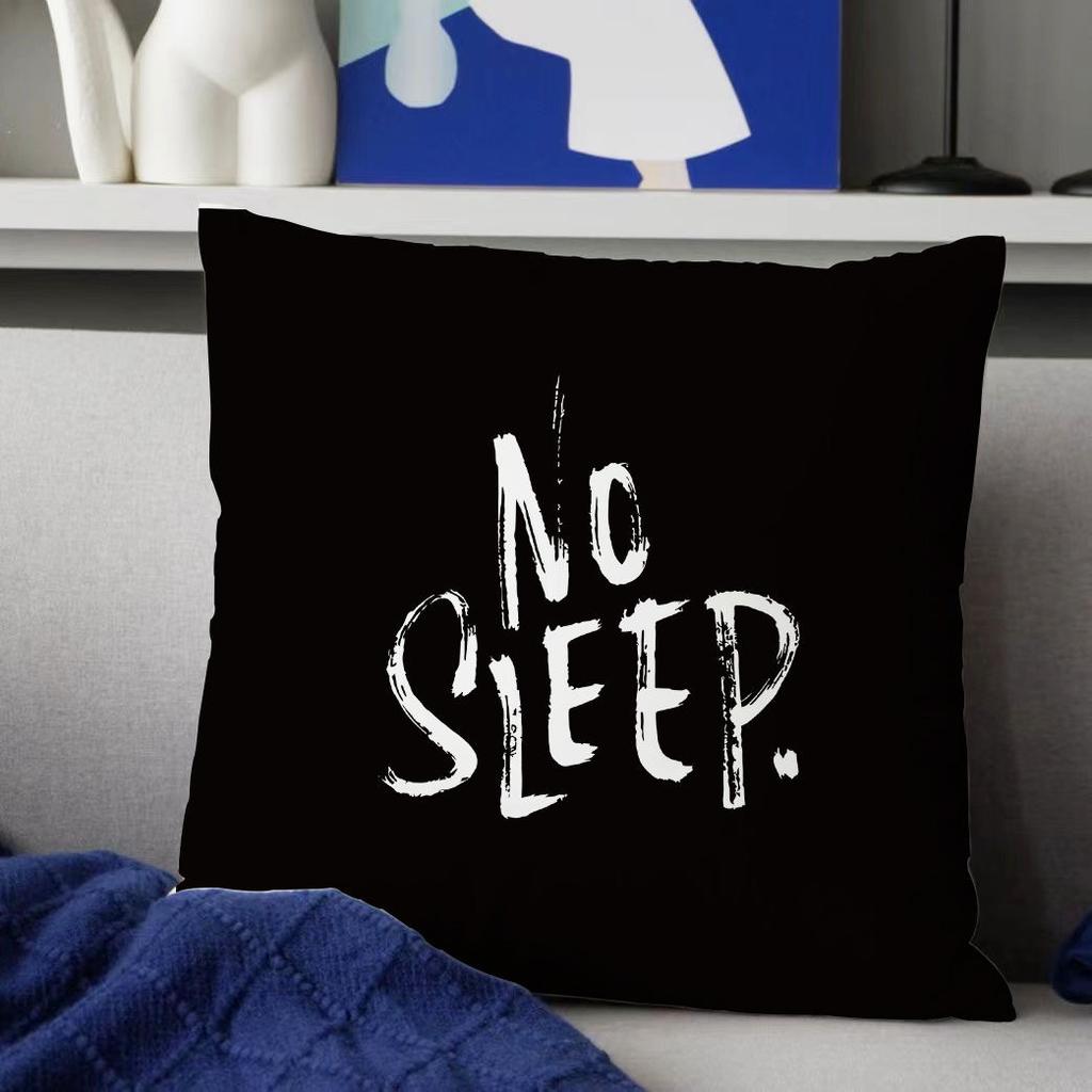 Ins Nordic Geometry Black and White Pillowcase Light Luxury Home Sofa Cushion Cover Living Room Bedroom Pillow Cover