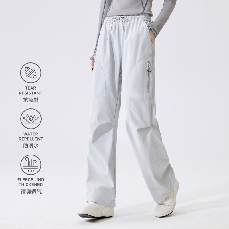 Unisex Waterproof Windproof Quick-Dry Hiking Pants Outdoor Cargo Trousers