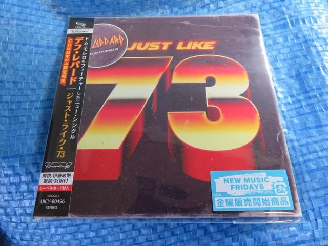 

Just Like 73 [SHM-CD] Def Leppard Maxi-Single Japan Limited Edition UICY-80496