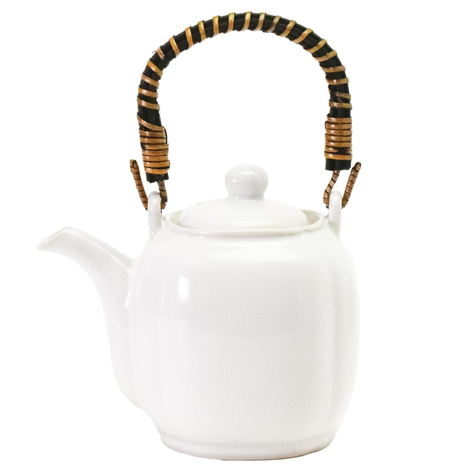 Aito Manufacturing 500ml Microwave and Dishwasher Safe White Glaze Mino Ware 335104 Co., Ltd. Aim Teapot/Kyusu (Japanese Teapot) - Approx. - - белый