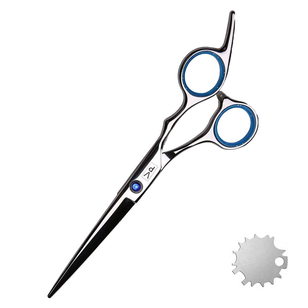 Profesjonalny Zestaw Nożyczek Fryzjerskich Nożyczki do Włosów Salon Fryzjerski Fryzjer Grzebień z Ogonkiem Peleryna do Włosów Grzebień do Strzyżenia Narzędzie do Stylizacji