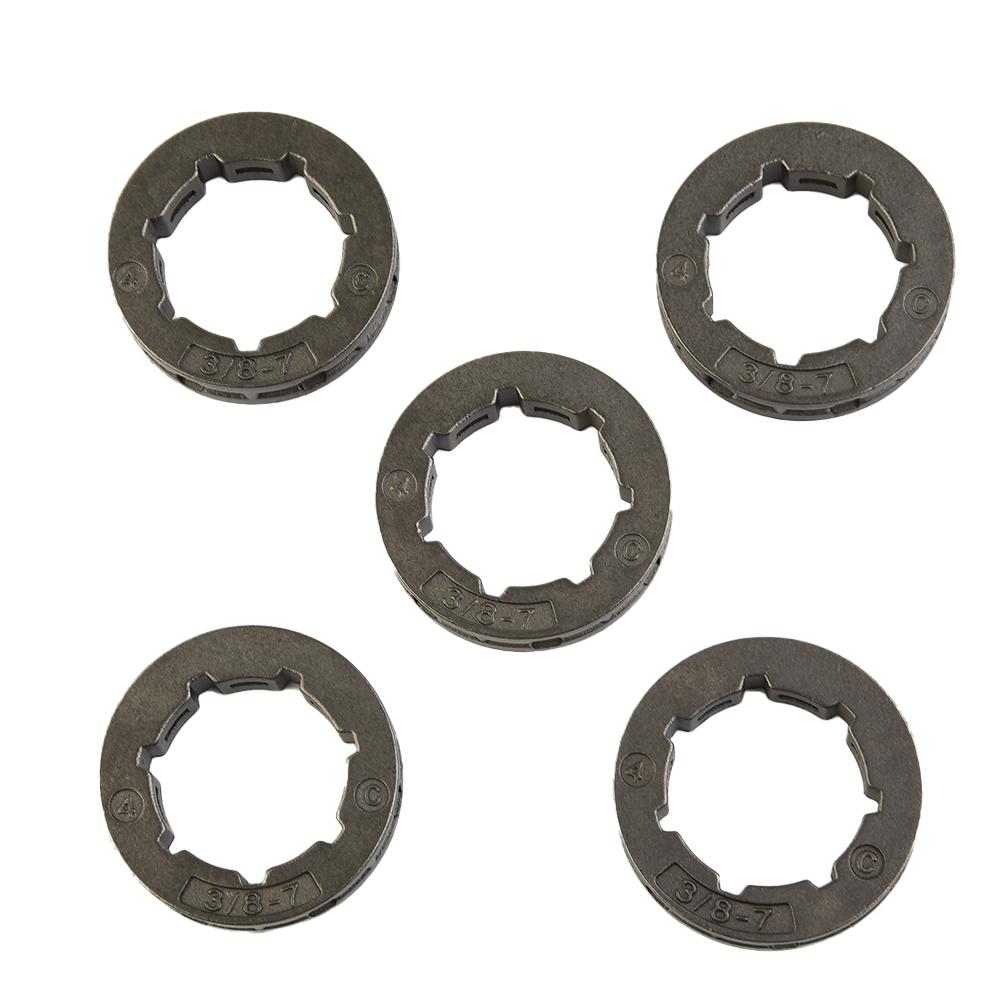 Garden Tools Rim Sprocket Outdoor Rim 3/8 7 Tooth 5pcs Chain Sprocket For Chainsaw Highly Match MS461 High Quality
