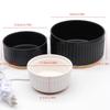 Heated Ceramic Pet Water & Yogurt Bowl for Cats & Dogs