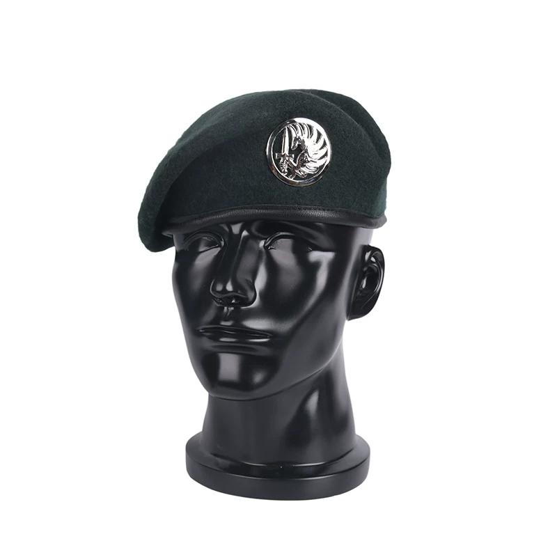 Französische Fremdenlegion Fallschirmjäger Barett Taktische Kappe Minion Kappe Männliche Militärfan Kappe Grüne Barett Sicherheitsbarett
