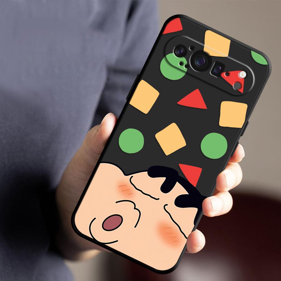 Cute C-CrayonS S-ShinChanS Funda Phone Cover Case for Google Pixel 10A 10 9 Pro XL 8a 6 7 8 Pro 6a 9a 7a
