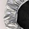 42cm Car Steering Wheel Sun Block Silver Coated Cloth Sun Shade Cover Auto Steering Wheel Sheath Sunscreen Insulation Accessorie