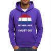 Netherlands Is Calling I Must Go Printing Men Hoodie Multicolor Loose Hoody Autumn Fleece Streetwear Hip Hop Pocket Man Hoodies