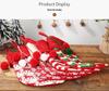 Red & White Reindeer Christmas Woolen Socks & Gift Bags for Kids