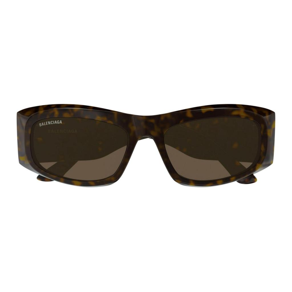 Balenciaga Original Design Irregular Shape Sunglasses Women Sunglasses Tortoiseshell BB0395S