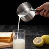 304 Stainless Steel Butter Warmer Flat Bottom Mini Butter Hot Pots Oil Pan Small Saucepan for Boiling Milk Sauce Gravies