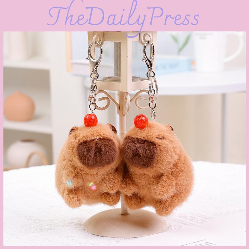 Entertaining Capybara Plush Toy With Ideal For Children Gift And Room Decoration