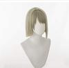 Kasumi Nakasu Cosplay Wig with Net, Brown Gray, Heat-Resistant