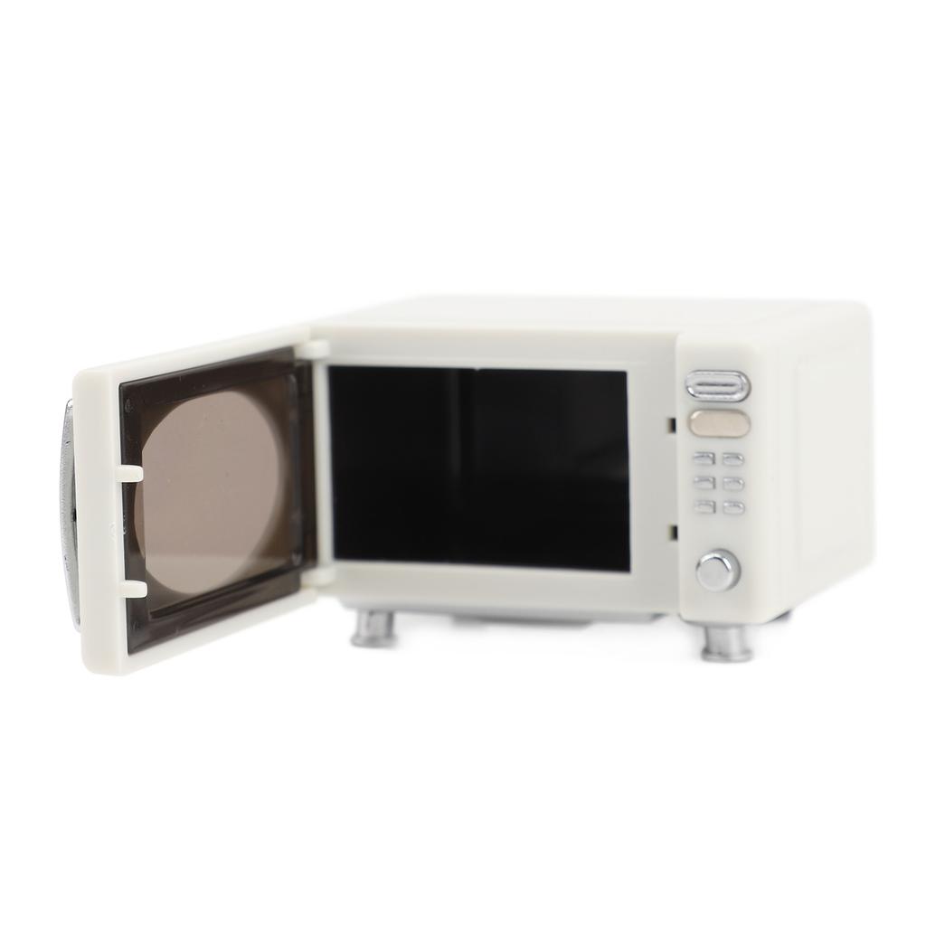 Miniaturowy Model Mikrofalówki do Domku dla Lalek Wysoka Symulacja Akcesoria Kuchenne Ozdoby Mały Dom