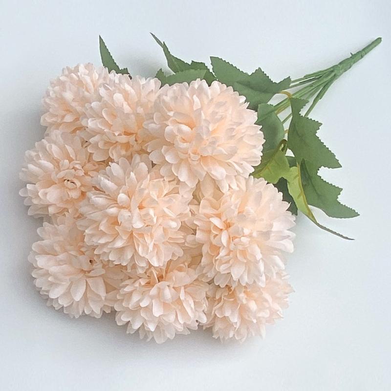 42см Имитация Гортензии Камелии Искусственный Зеленый Растение Букет Свадебный Букет Сделай Сам Дом Свадьба Украшение Центра Стола