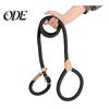 Sturdy Braided Rope Pet Lead Slip Leads for Dogs Heavy Duty Nylon Leash Car Travel Large Medium No Pull Training Walking Control Comfortable