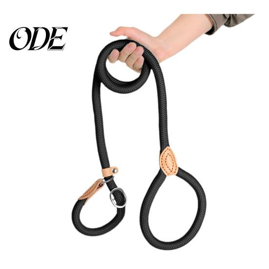 Sturdy Braided Rope Pet Lead Slip Leads for Dogs Heavy Duty Nylon Leash Car Travel Large Medium No Pull Training Walking Control Comfortable