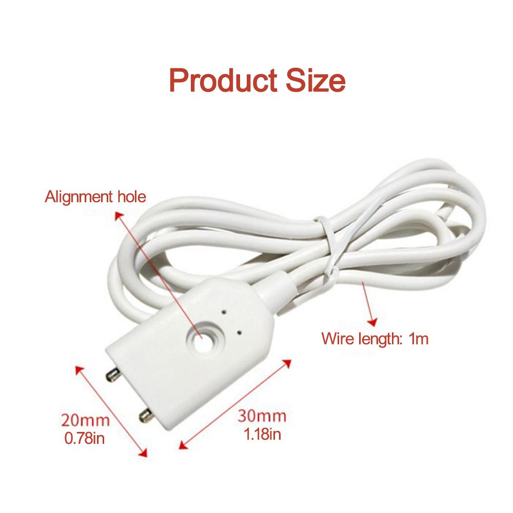 3/2/1M Wired Water Leak Detector WiFi Water Leak Sensor Accessory Water Leak Probe Leak Detection Water Leakage Alarming Tester