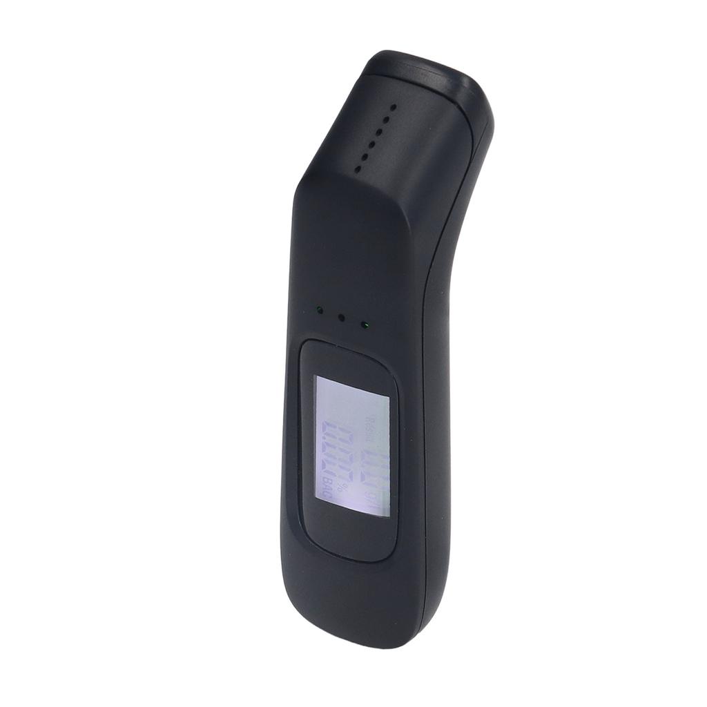 Breathalyzer Black Portable Mini Dustproof High Accuracy Rechargeable