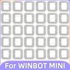 Compatible For ( WINBOT MINI ) Automated Window Cleaner Parts Mop Pad Mop Cloth Replacement Accessories