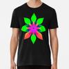 Vibrant Geometric Design - Bright Flower Wit S To 5XL Made In the AU/USA T-Shirt