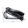 Universal Auto Auto Sonnenblende Gläser Box Sonnenbrille Clip Karte Ticket Halter Verschluss Stift Fall Brillen Zubehör