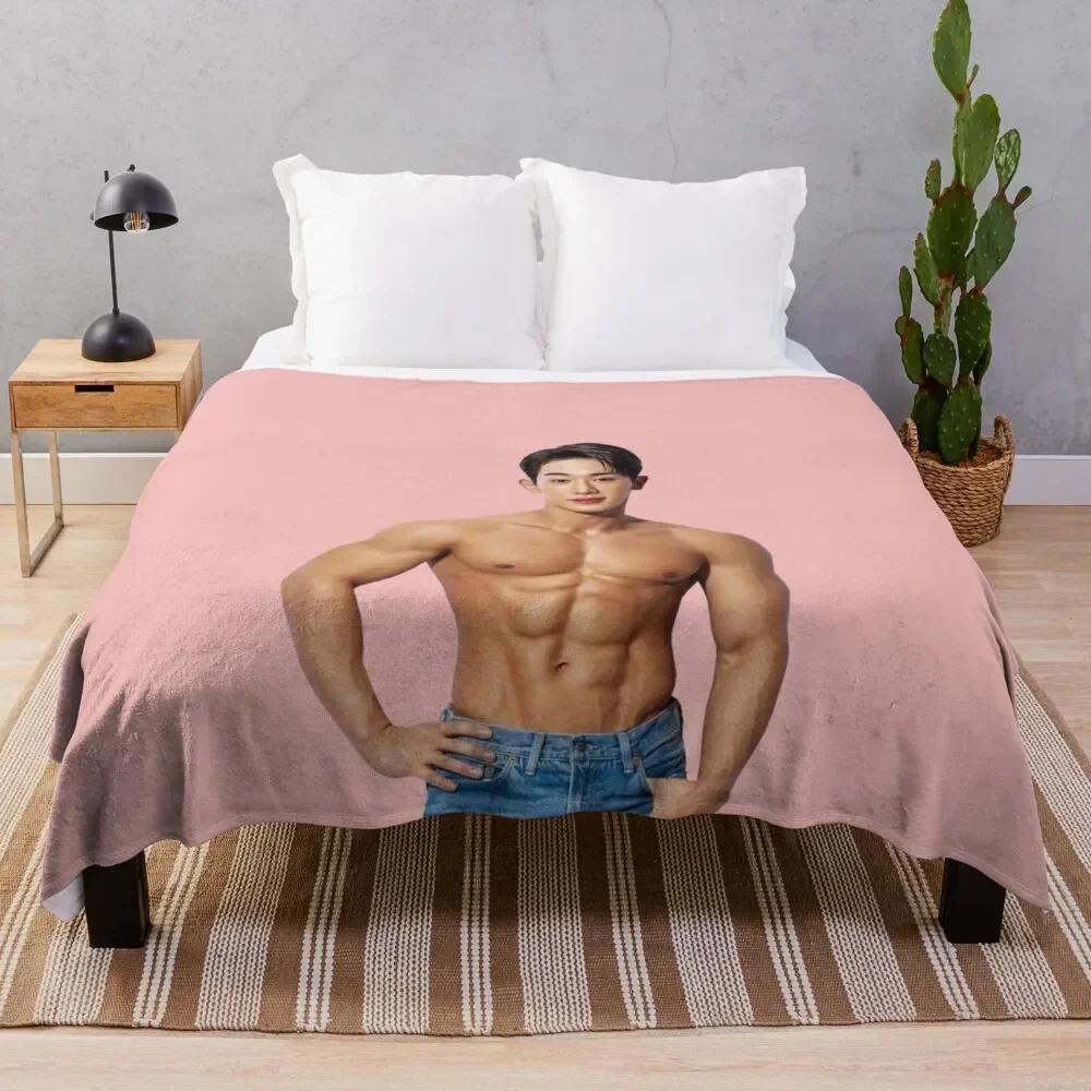 Wonho Throw Blanket  Funny Gift Designers Hairy Sofa Quilt Soft Cozy Blankets for Home  Garden 75X95CM