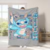Couverture Dessin Animé Stitch Couverture Peluche Mignonne Stitch Couverture Quatre Saisons