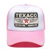 Cappello Trucker Vintage Texaco Punk Unisex Regolabile per Adulti Cappellino da Baseball per Uomo Donna Estate Hip Hop Snapback