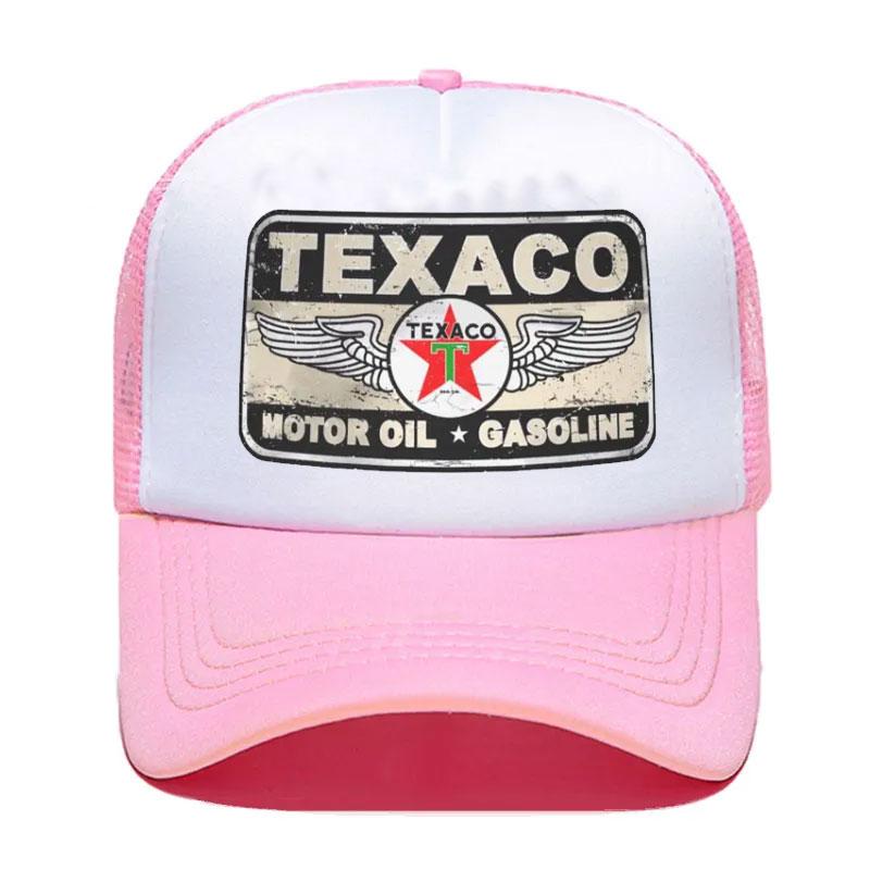 

Punk Unisex Vintage Texaco Sign Trucker Hat Adult Adjustable Baseball Cap for Unisex Women 2023 Summer Hip Hop Snapback Caps Adult Size