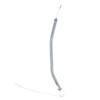 22in Transmission Oil Dipstick Silver Chrome Stainless Steel Tube for C4 Transmissions