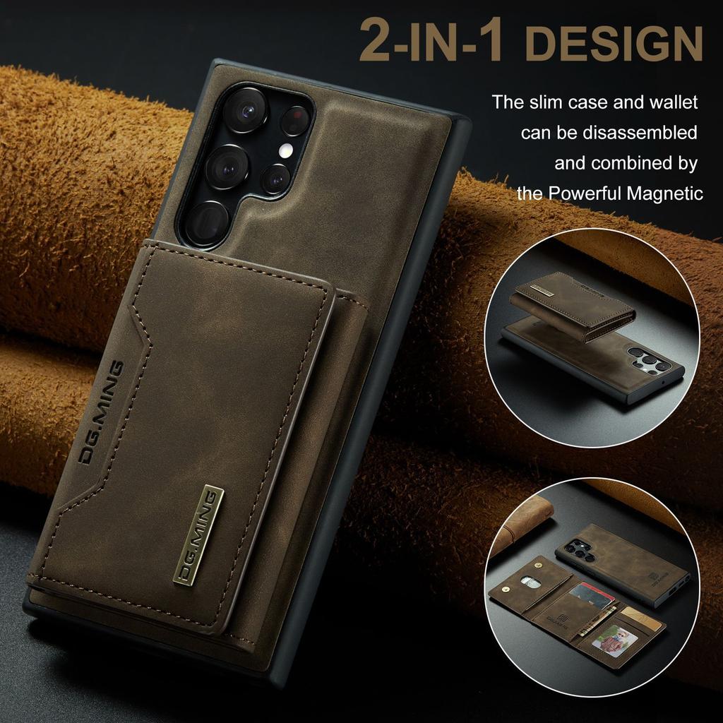 Hot Selling Business Magnetic PU Leather Phone Case Wallet for iPhone 11 12 13 14 15 16 Pro Max Card Holder for Men Business