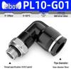 Zhuo Ji Pneumatic Male Thread Straight G Thread Quick Connect Fitting PC8-G02 Air Hose Connector PL6/10-G01