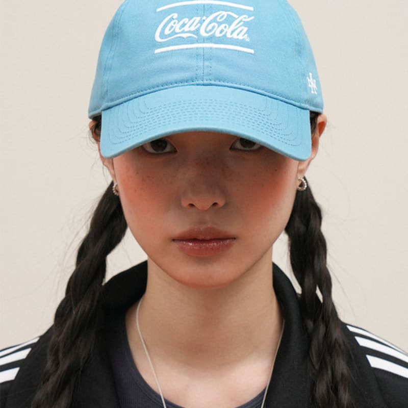 

AMERICAN NEEDLE COCA-COLA URBAN LOGO BALLPARK cap - LIGHT BLUE FREE