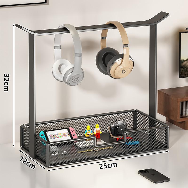 Universal Headphone Stand Portable Gaming Earphone Holder Rack Desktop Organizer Headset Display Bracket
