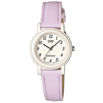 LQ-139L-6BJH [Standard Watch] Round Watch Purple Resin Analog