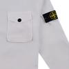 Stone Island Sweatshirt Kids Solid Color Crew Neck Pullover Long Sleeve Light Gray Kids sweatshirt 781660240-V0061