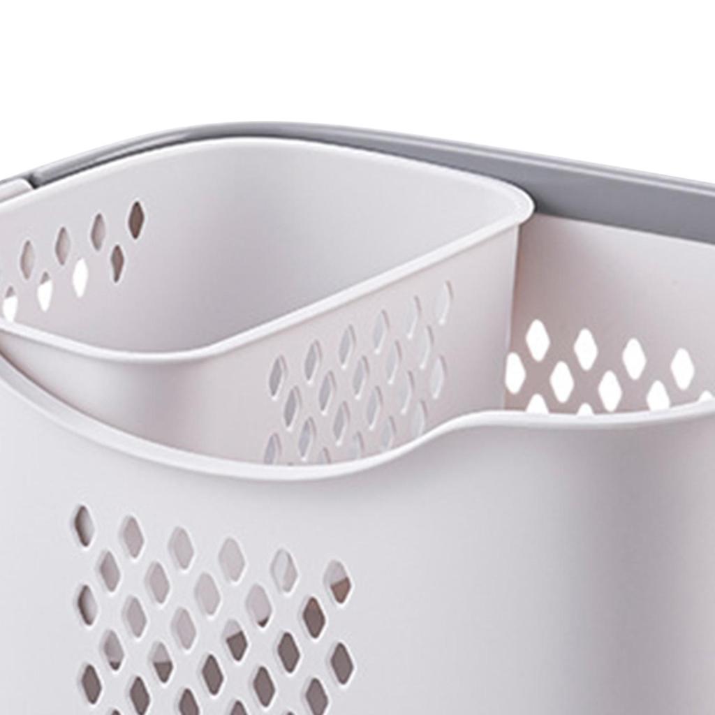 Portable Laundry Basket Dirty Clothes Storage Basket for Toilet Bed Sheets