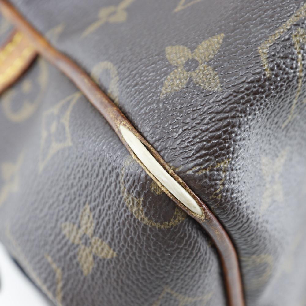 Louis Vuitton Montorgueil PM Umhängetasche M95565 Braun Monogram Canvas Damen Gebraucht