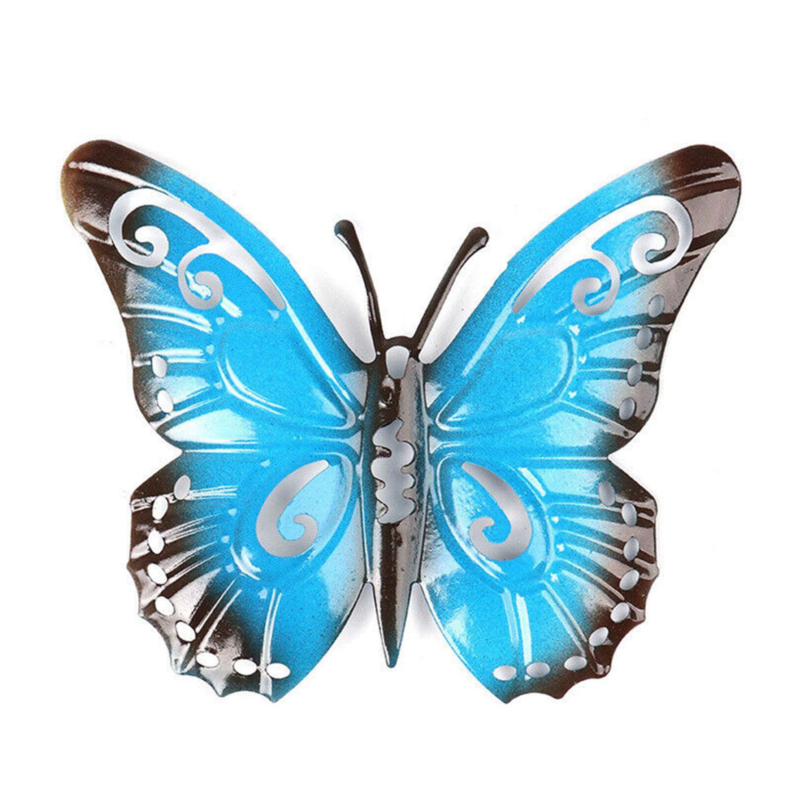 

Colorful Butterflies Metal Butterfly Exquisite Structure 11cm*9cm 1pcs 4.33inch*3.54inch High Quality Metal Metal