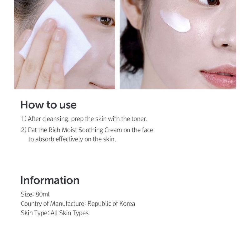 dear, klairs Rich Moist Soothing Cream JUMBO (Renewal)