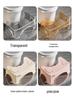 Transparent Thickened Toilet Footrest for Bathroom and Bedroom Use