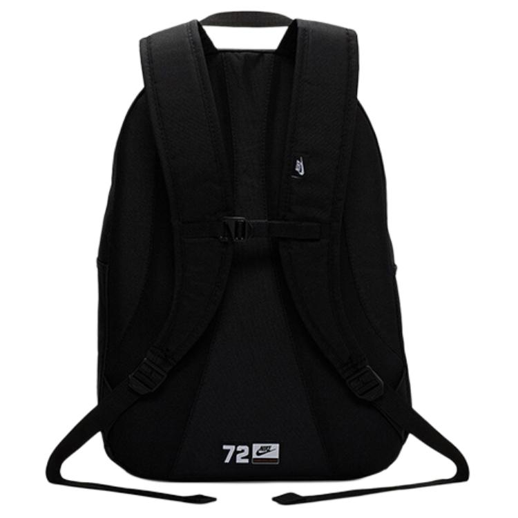 Nike Mochila Hayward 2.0 Casual Esportiva Estampa de Logo Básica Decoração com Cordão Mochila Unissex Preta BA5883-013