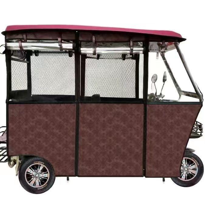 Electric Tricycle Rain Canopy and Sunshade for Elderly Vehicle