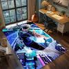 Jujutsu Kaisen Anime Rug Carpet Large Area Rug Non Slip Washable Floor Mat Gamer Room Bedroom Home Decor